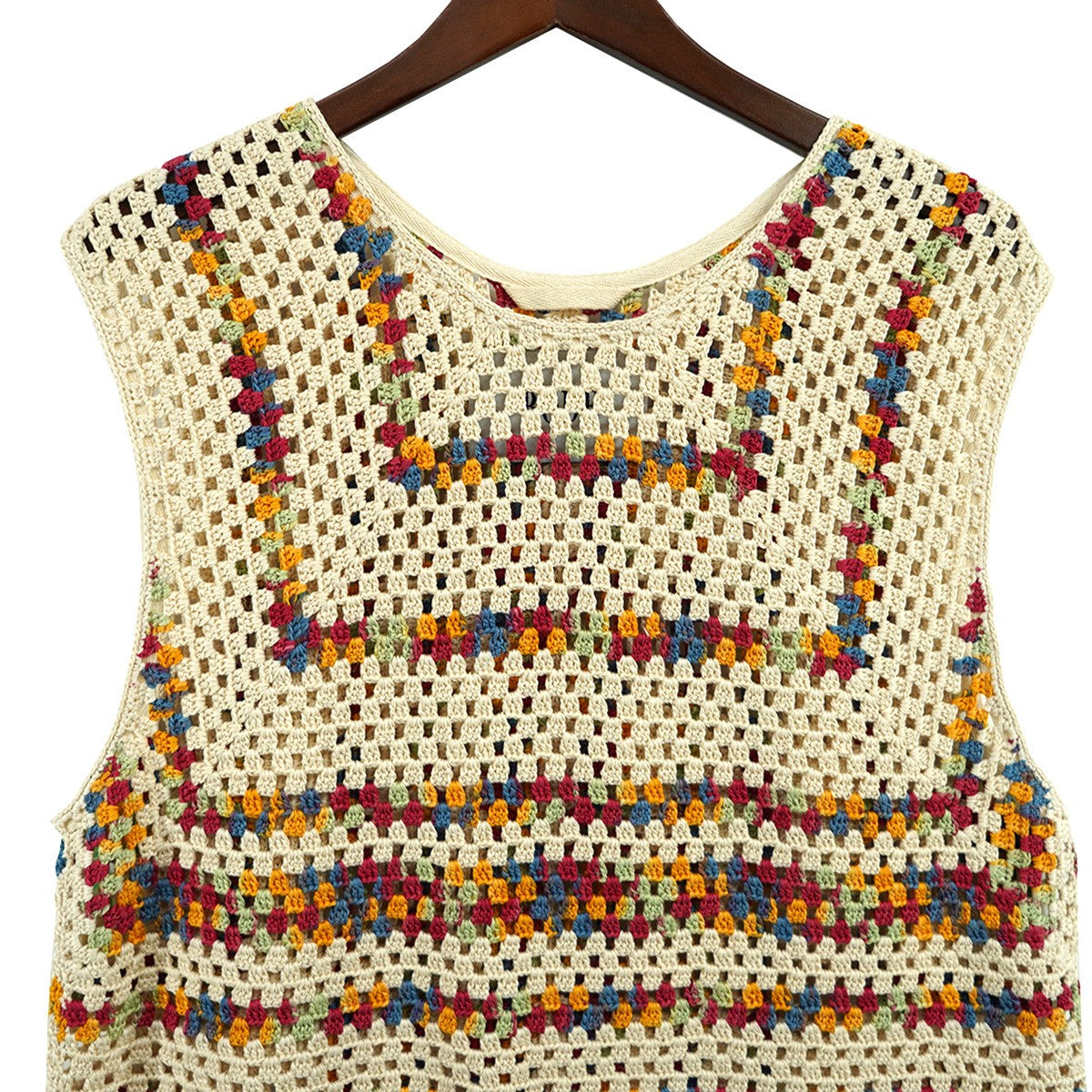 BODE 古着・中古 Multicolor Crochet Knit Tank Top クロシェ ニット タンクトップ