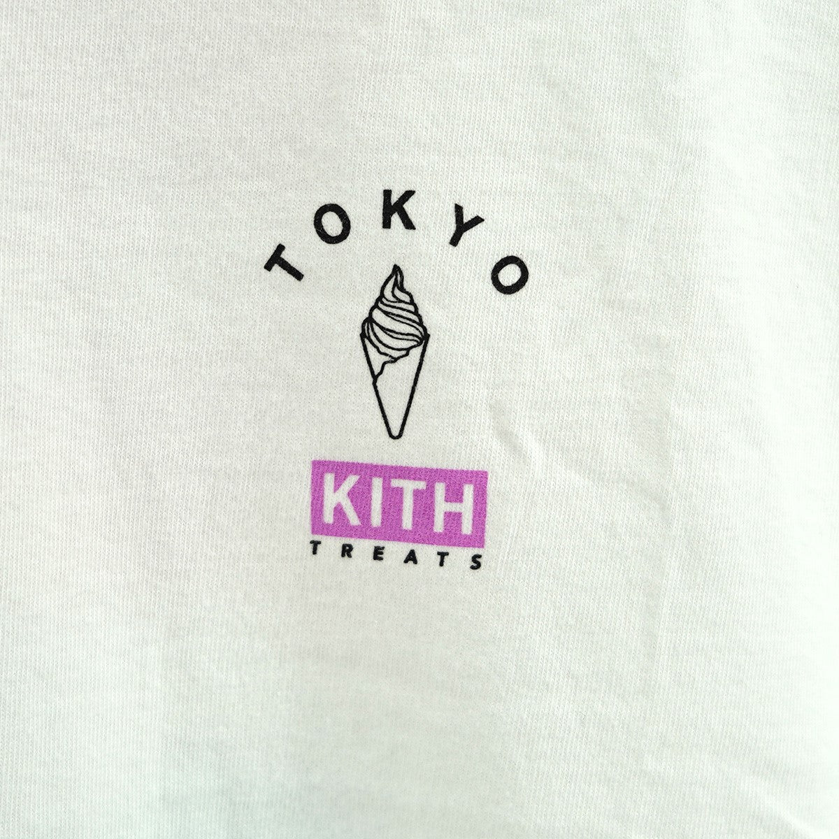 KITH TREATS LOCALE TOKYO TEEコラボ ロゴ アイスクリーム Tシャツ