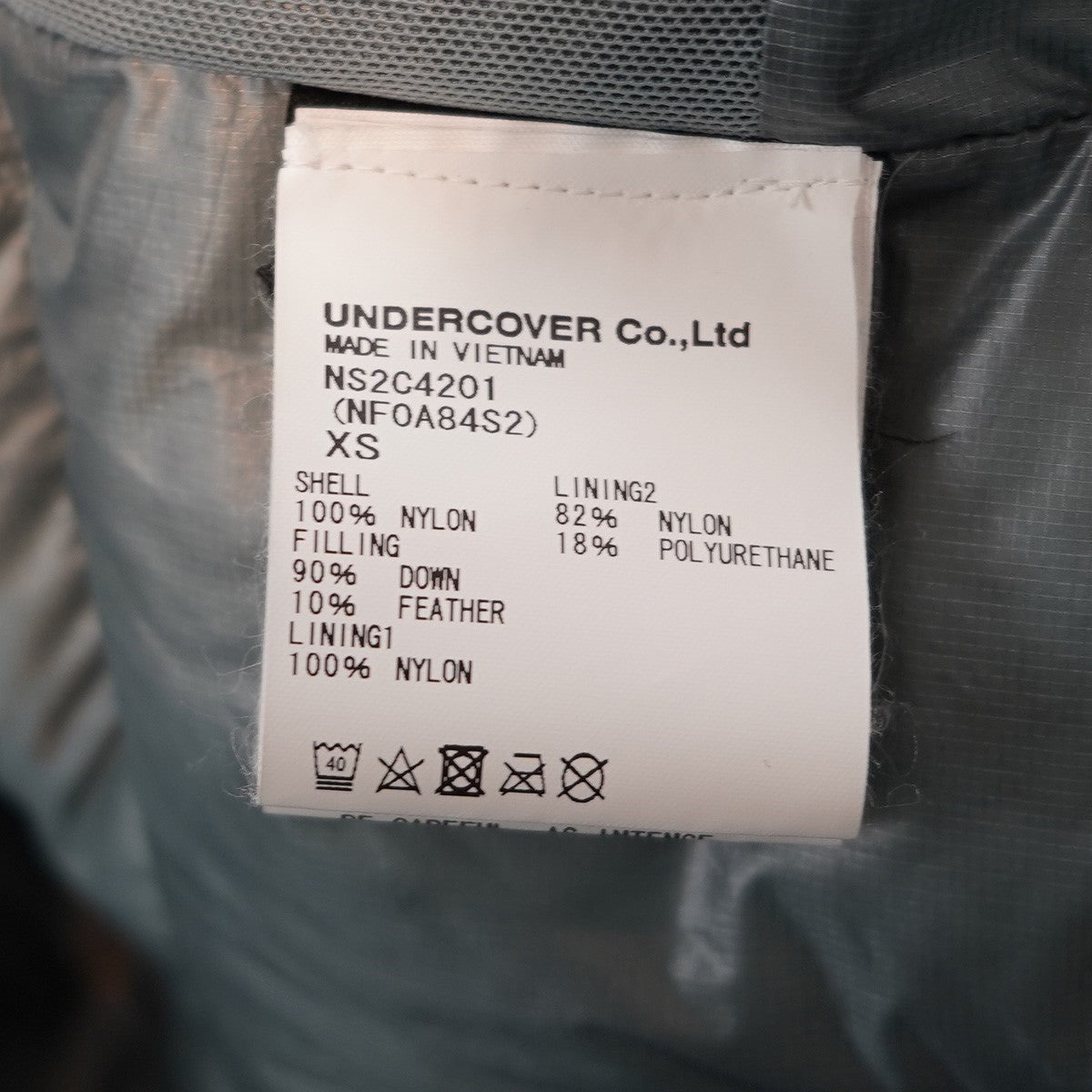 UNDERCOVER×THE NORTH FACE 23AW SOUKUU CLOUD DOWN NUPSTE