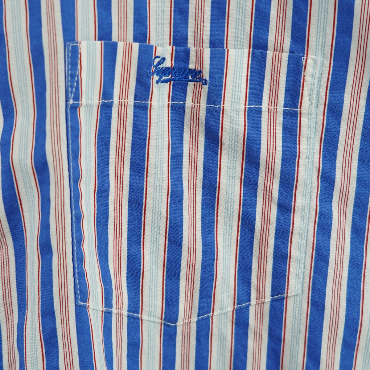 Supreme 半袖シャツ Mサイズ ライトブルー Supreme(シュプリーム) 25SS Stripe S／S Pajama Shirt