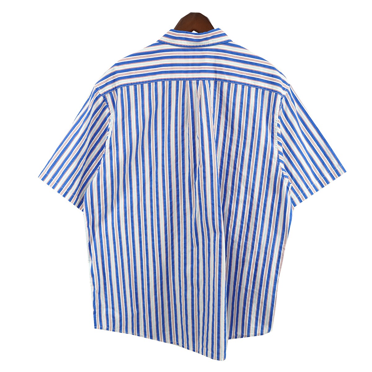 Supreme シュプリーム 半袖 シャツ カットソー 青 Sサイズ コットン Supreme(シュプリーム) 24SS Loose Fit Multi Stripe S／S Shirt