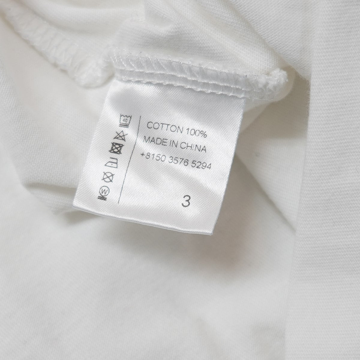 Antwort 24SS バックロゴ ワイド Tシャツ 古着・中古-5枚目のアイテム画像