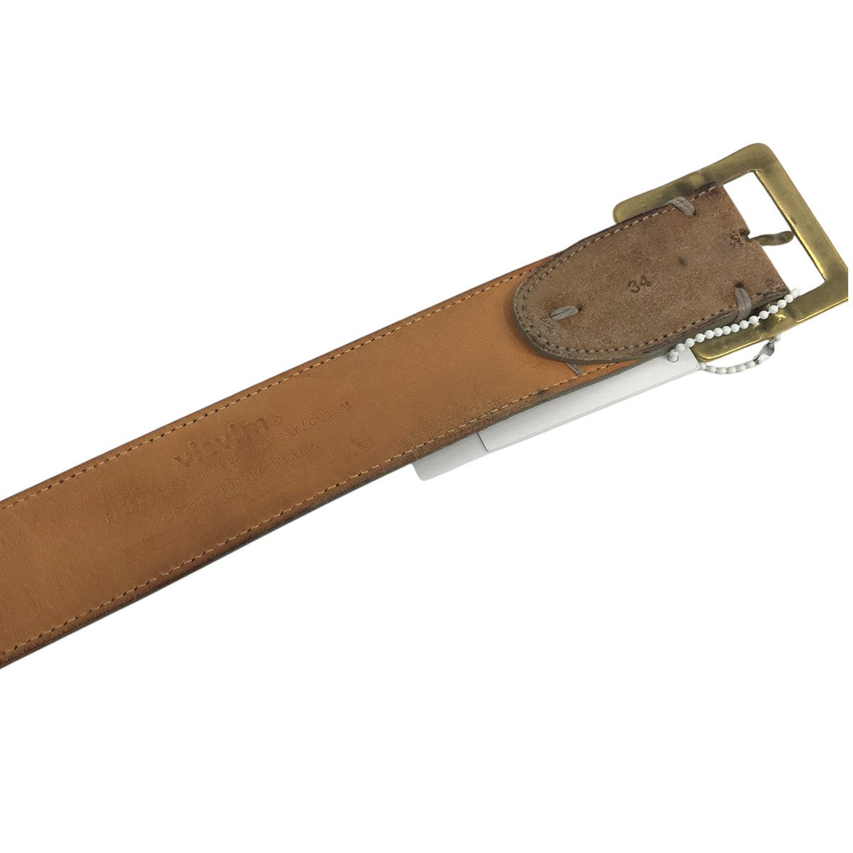 VISVIM 古着・中古 ビズビムのPLAIN BELT 40MM(VEG SUEDE) プレーンベルトです。