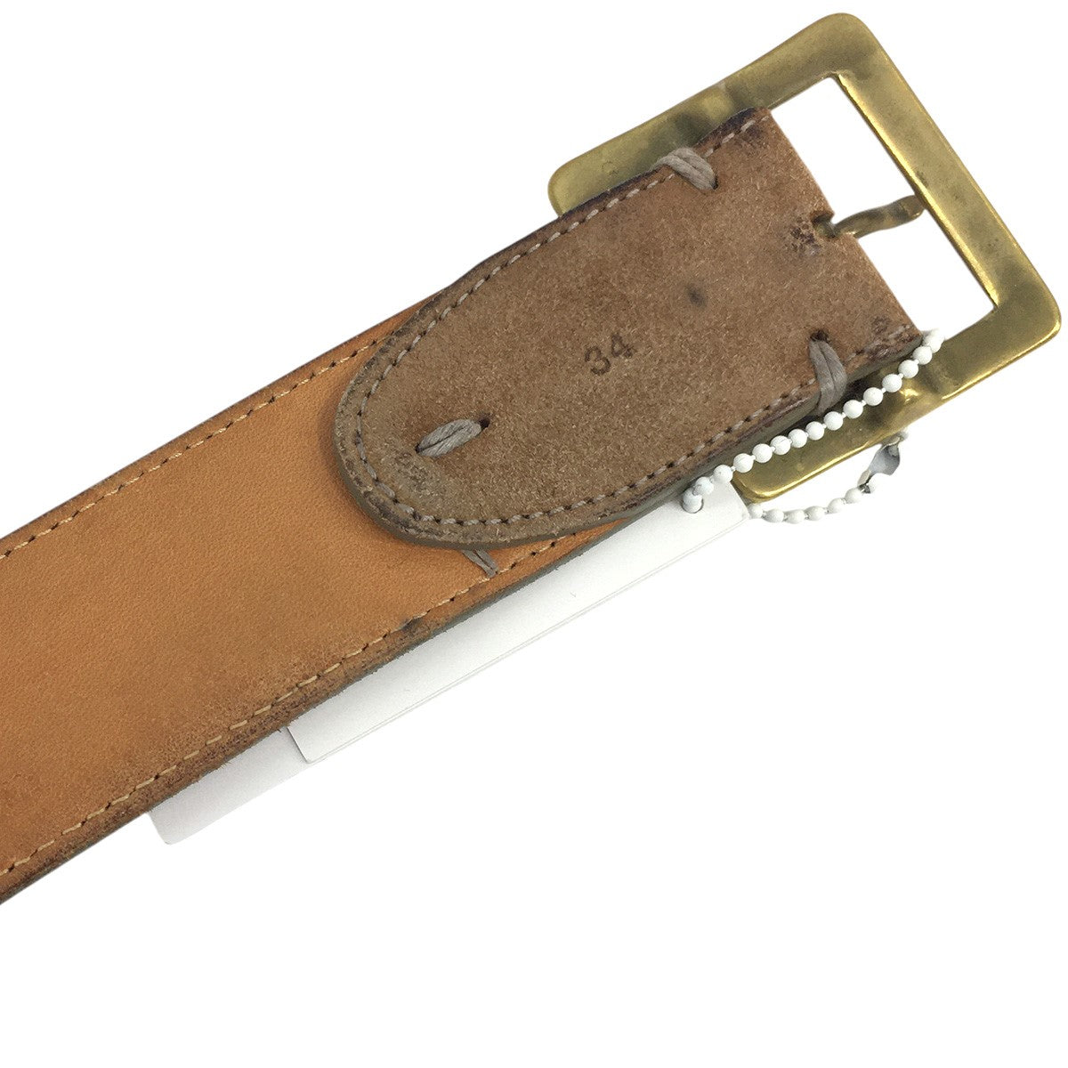 VISVIM 古着・中古 ビズビムのPLAIN BELT 40MM(VEG SUEDE) プレーンベルトです。