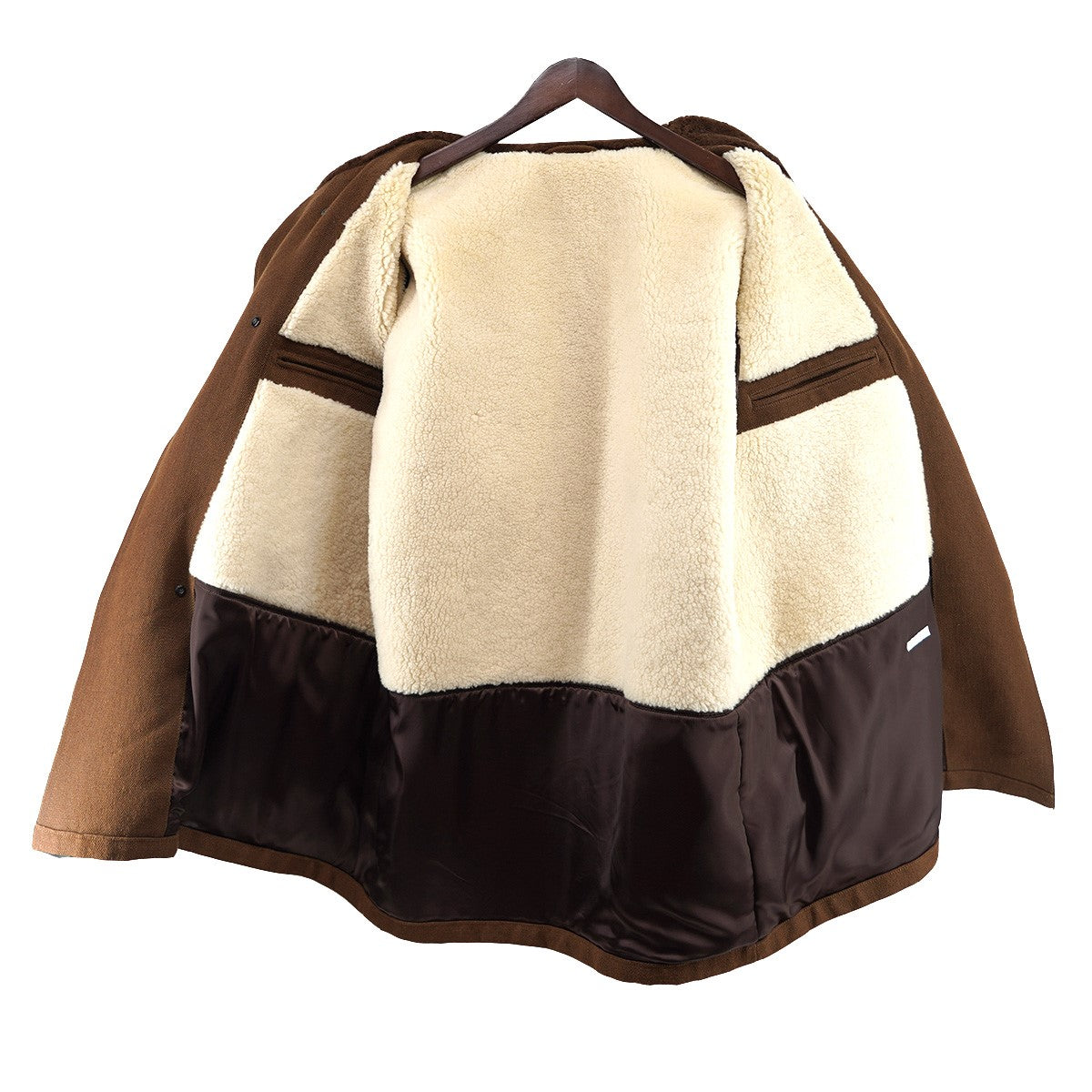 COMOLI(コモリ) 20AW CANADIAN COATヘンプ ムートン