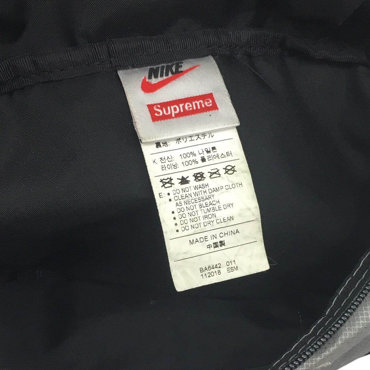 Supreme×NIKE 19AW Nike Shoulder Bagコラボ ロゴ ショルダー