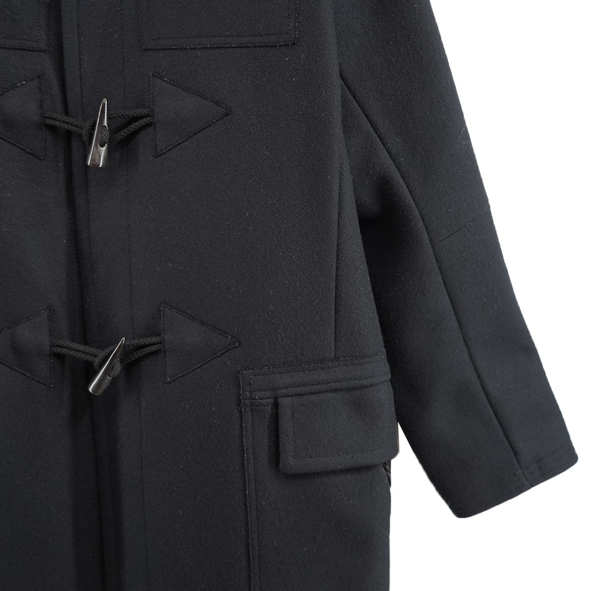 Sise(シセ) Duffel Coat ダッフルコート AQ-C0-02 ブラック