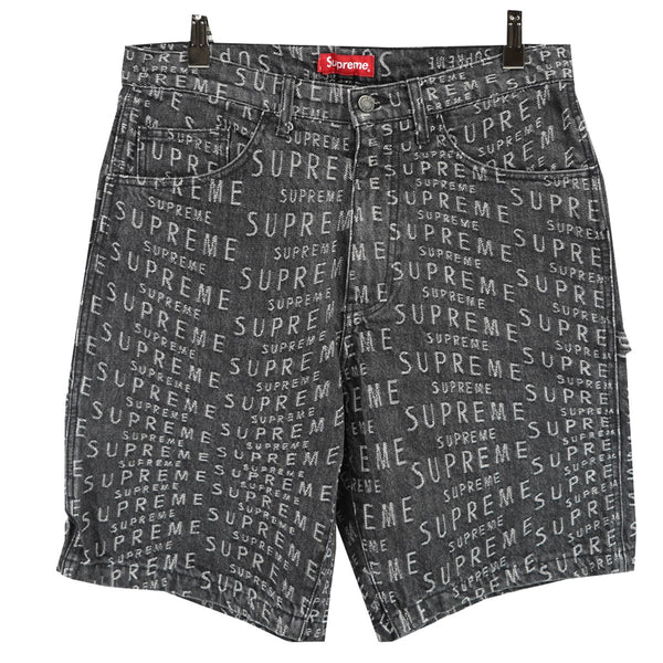 Supreme(シュプリーム) 21SS Warp Jacquard Logos Denim Painter Short