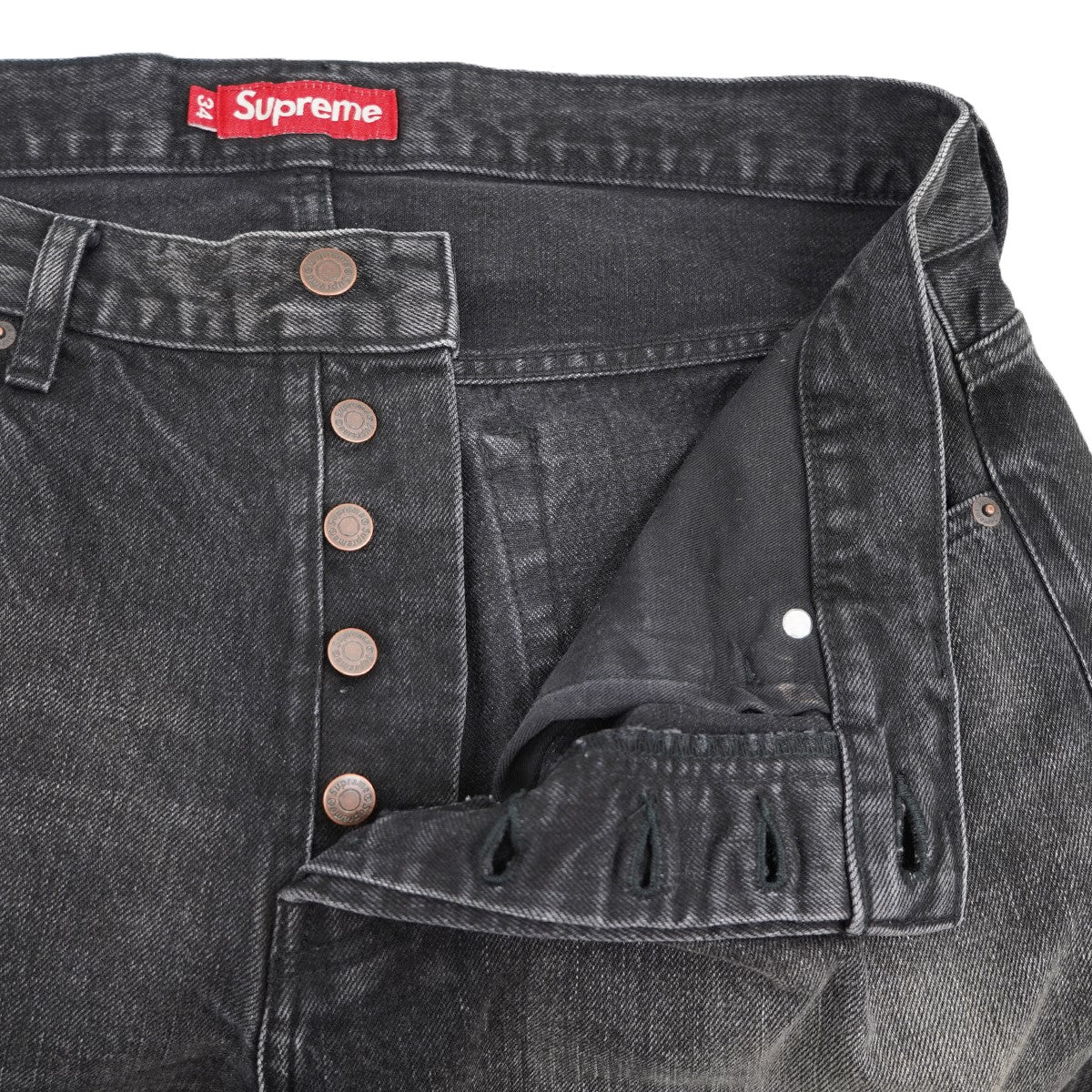 Supreme(シュプリーム) 23AW Distressed Loose Fit Selvedge Jean 