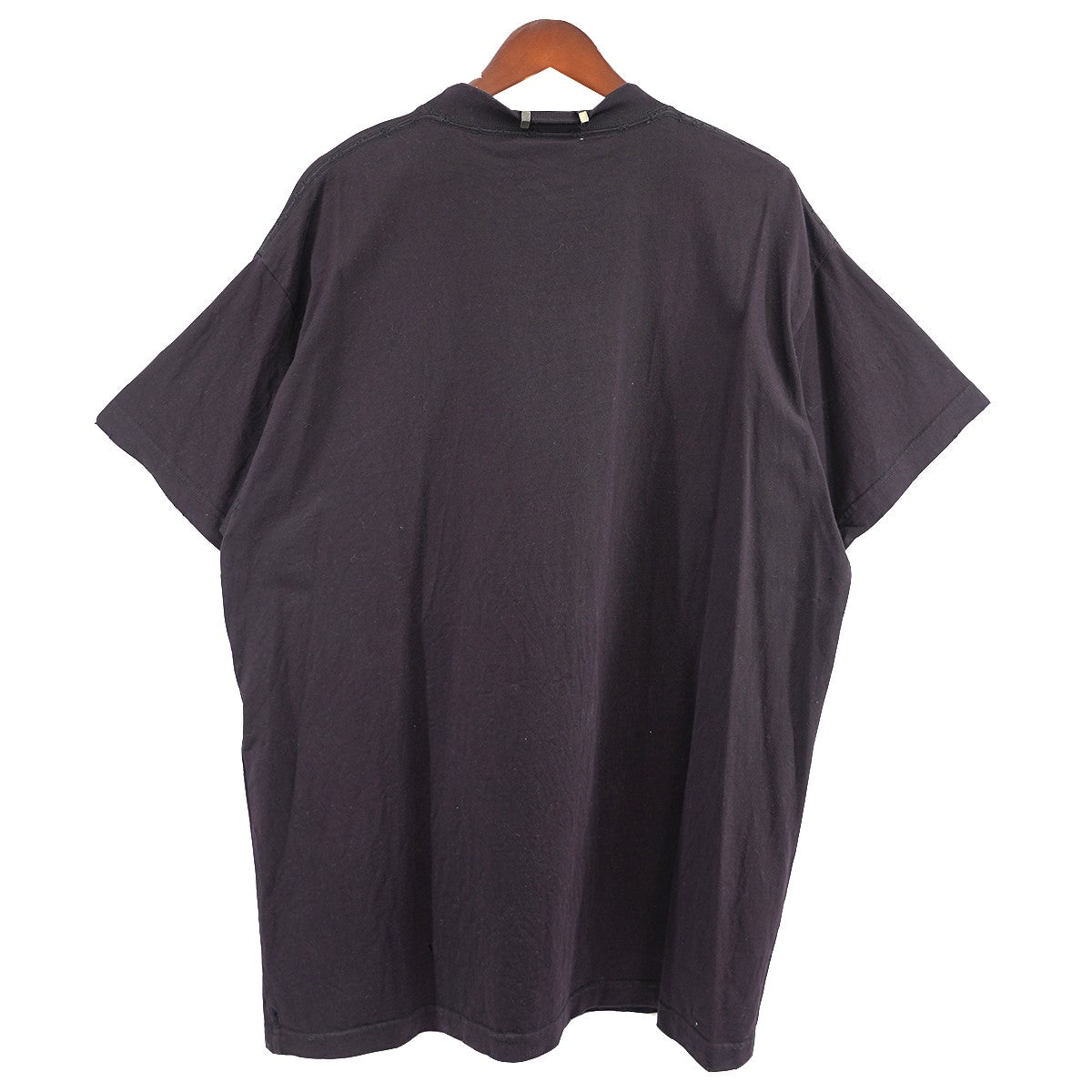 BALENCIAGA UNIFIT ダークグレー Tシャツ 新品タグ付き BALENCIAGA(バレンシアガ) 23AW Pierced T-ShirtUNISEX ユニ