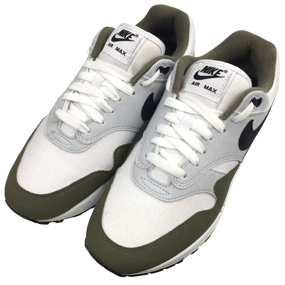 NIKE(ナイキ) Air Max 1 White／Black／Pure Platinum／Medium