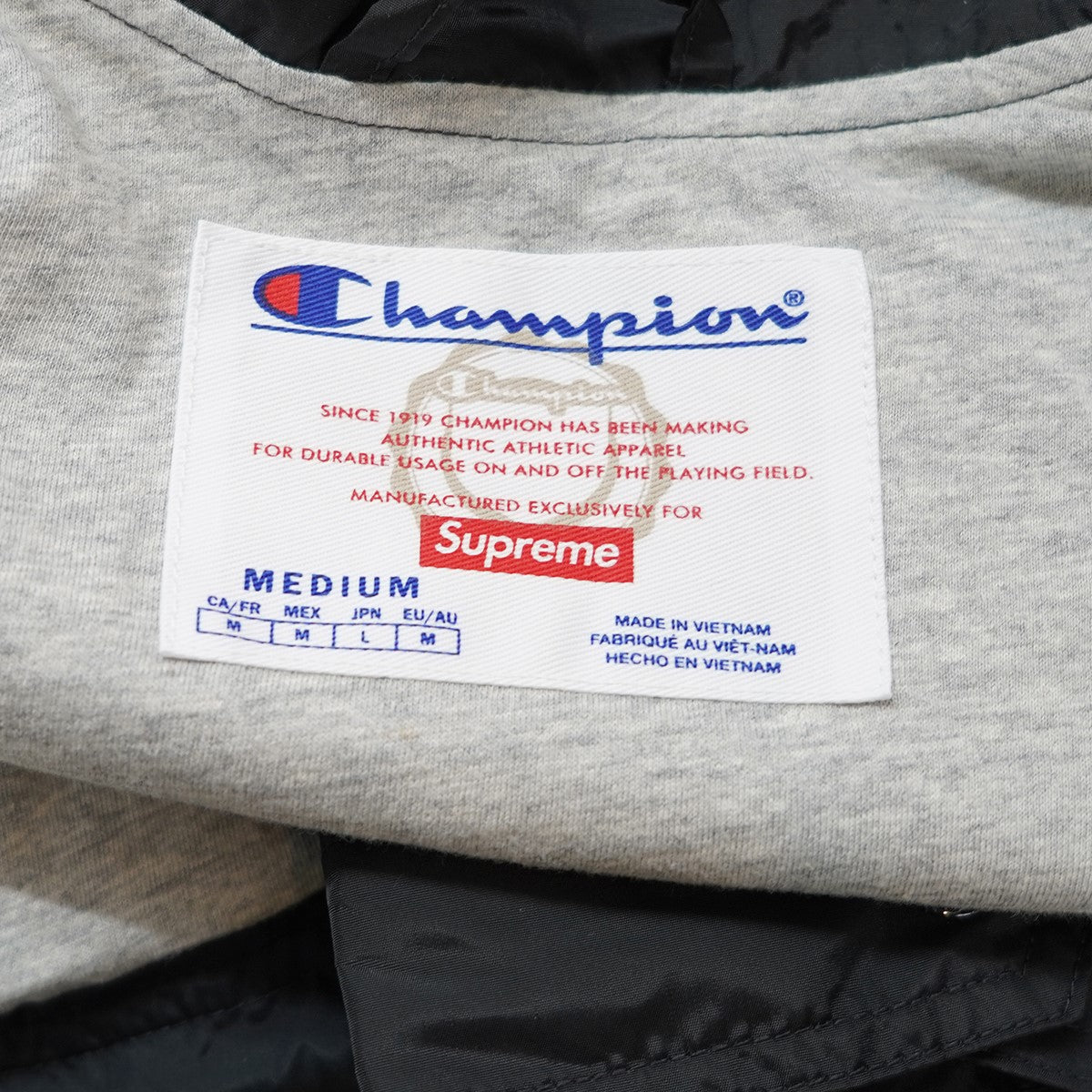 Supreme×Champion 24SS Coaches Jacketバック Arc Logo