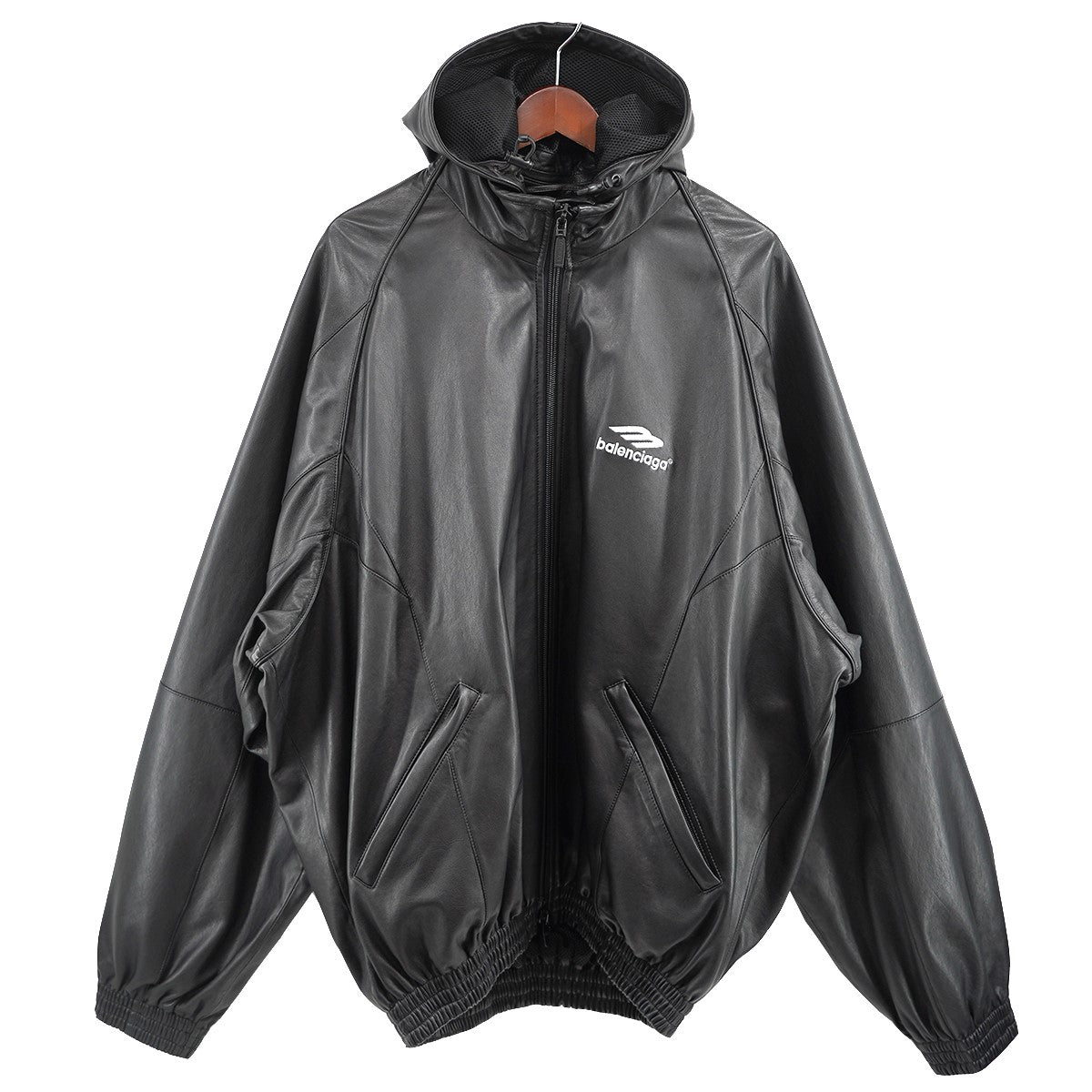 3B SPORTS ICON TRACKSUIT JACKETオーバーサイズ スポーツ ロゴ アイコン トラックスーツ レザージャケット ブルゾン