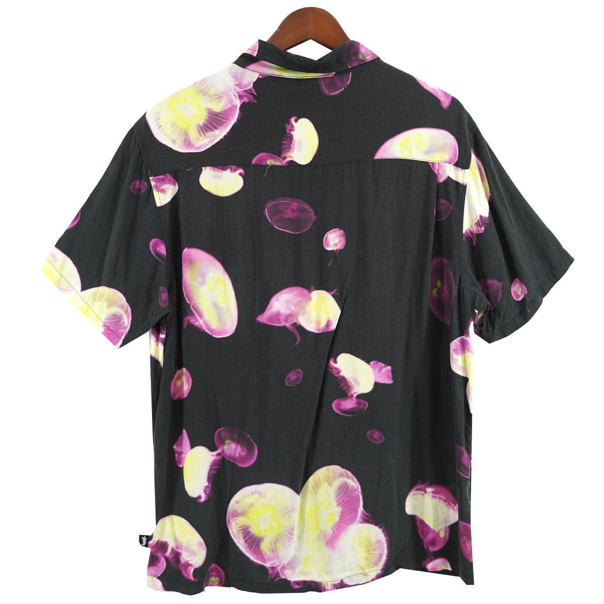 stussy(ステューシー) Jelly Fish Printed S／S Shirtジェリー
