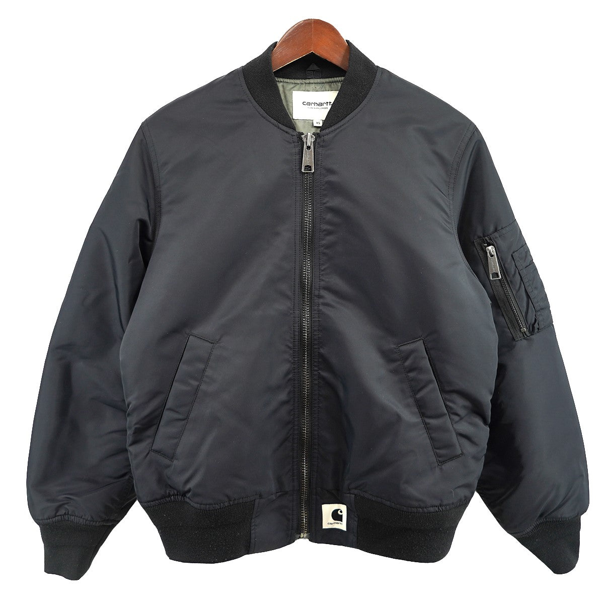 sacai×Carhartt 23AWシベリアンコート ブラック サイズ2 sacai×Carhartt 23AWシベリアンコート ブラック サイズ2 sacai