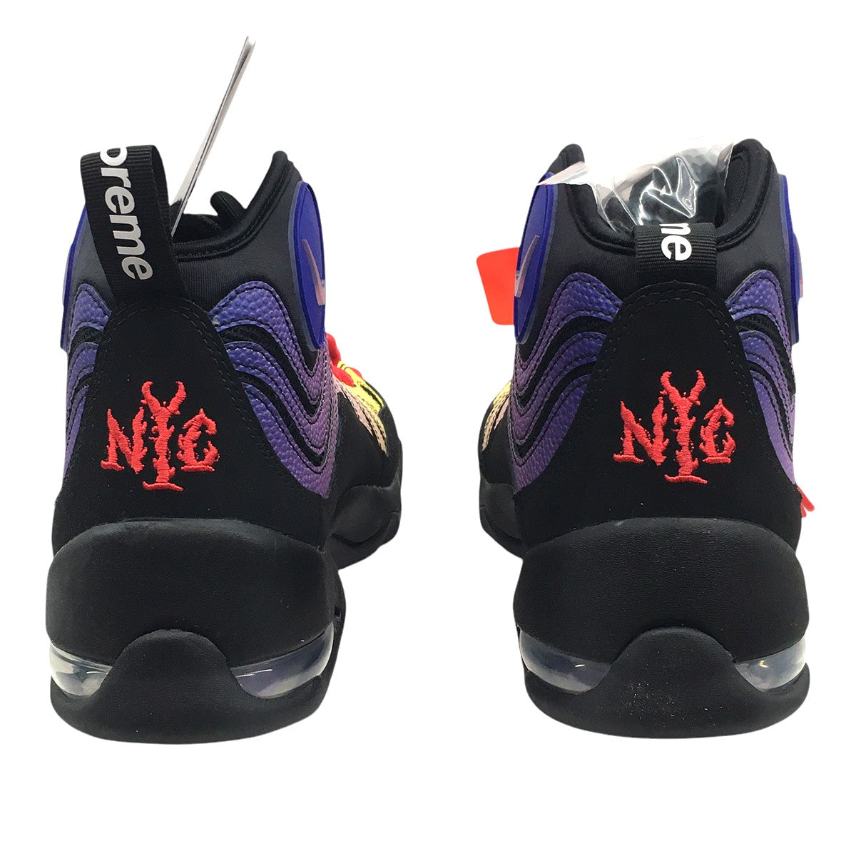 極美中古Nike Air Bakin Supreme マルチカラー シューズ