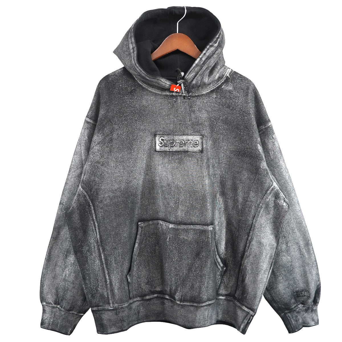 Supreme MM6 マルジェラ ボックス ロゴ フーディー パーカー Supreme x MM6 Maison Margiela ロゴ パーカー | ブラック | FARFETCH JP