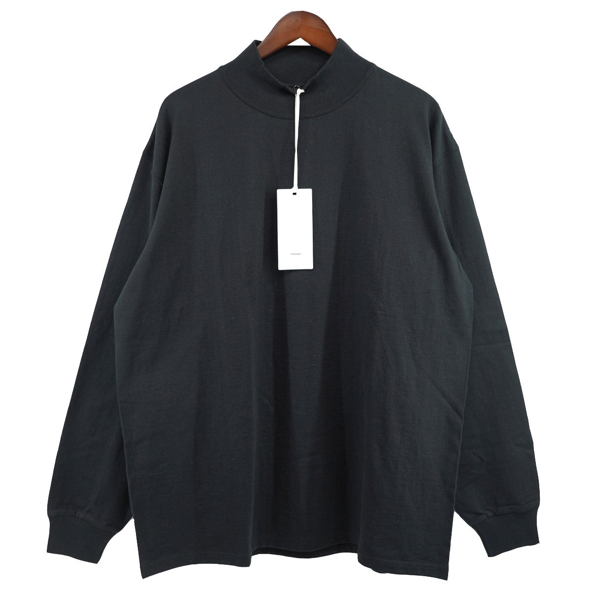 24AW L／S Mock Neck Teeロングスリーブ モックネック 長袖 Ｔシャツ ロンT