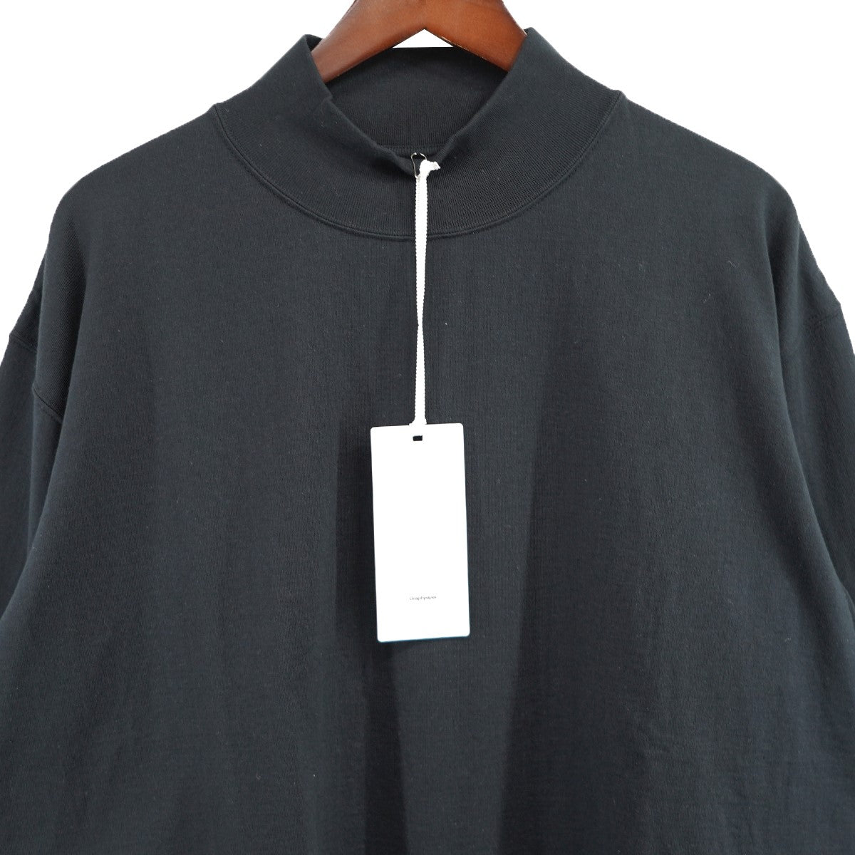 24AW L／S Mock Neck Teeロングスリーブ モックネック 長袖 Ｔシャツ ロンT