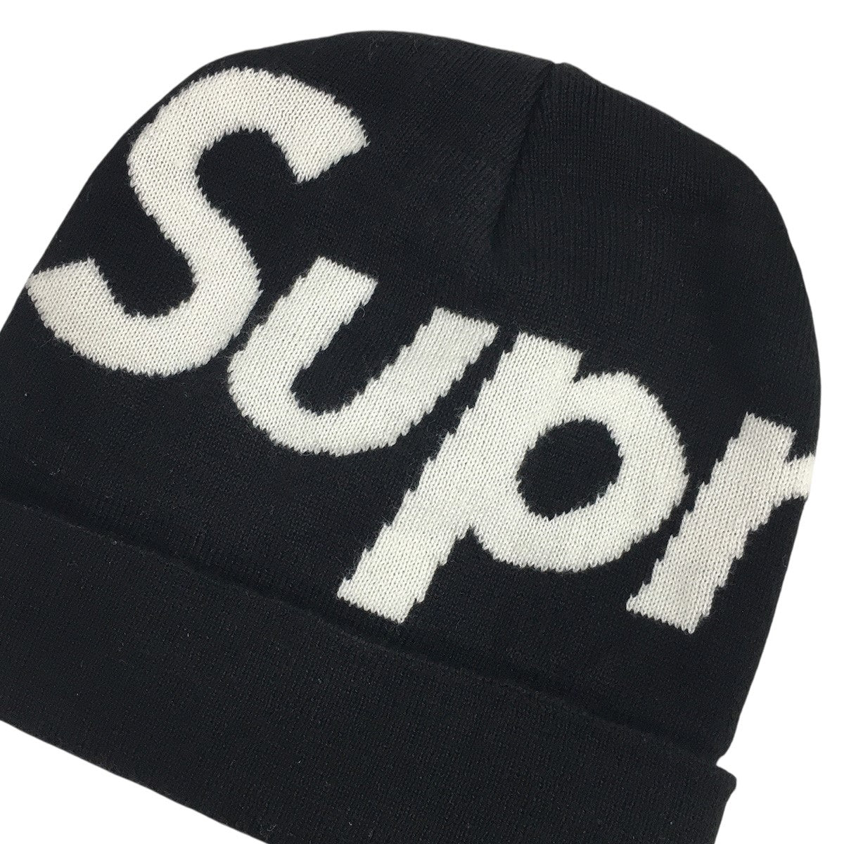23AW Big Logo Beanie カシミヤ混 ビッグ ロゴ ビーニー ニットキャップ 帽子