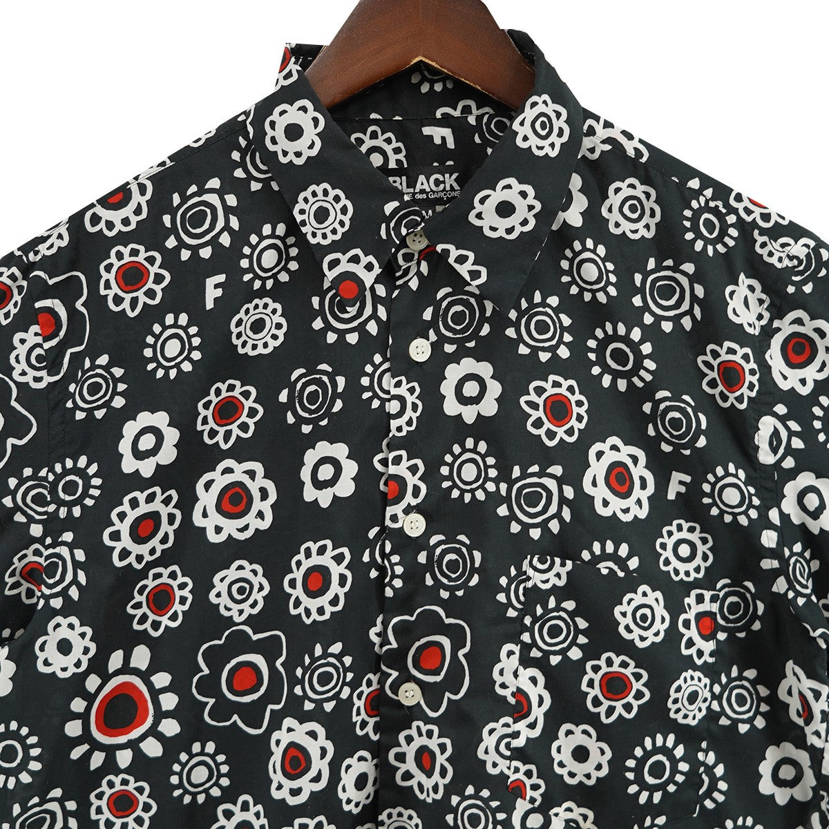 BLACK COMME des GARCONS 花柄シャツ BLACK COMME des GARCONS（ブラックコムデギャルソン）の「花柄