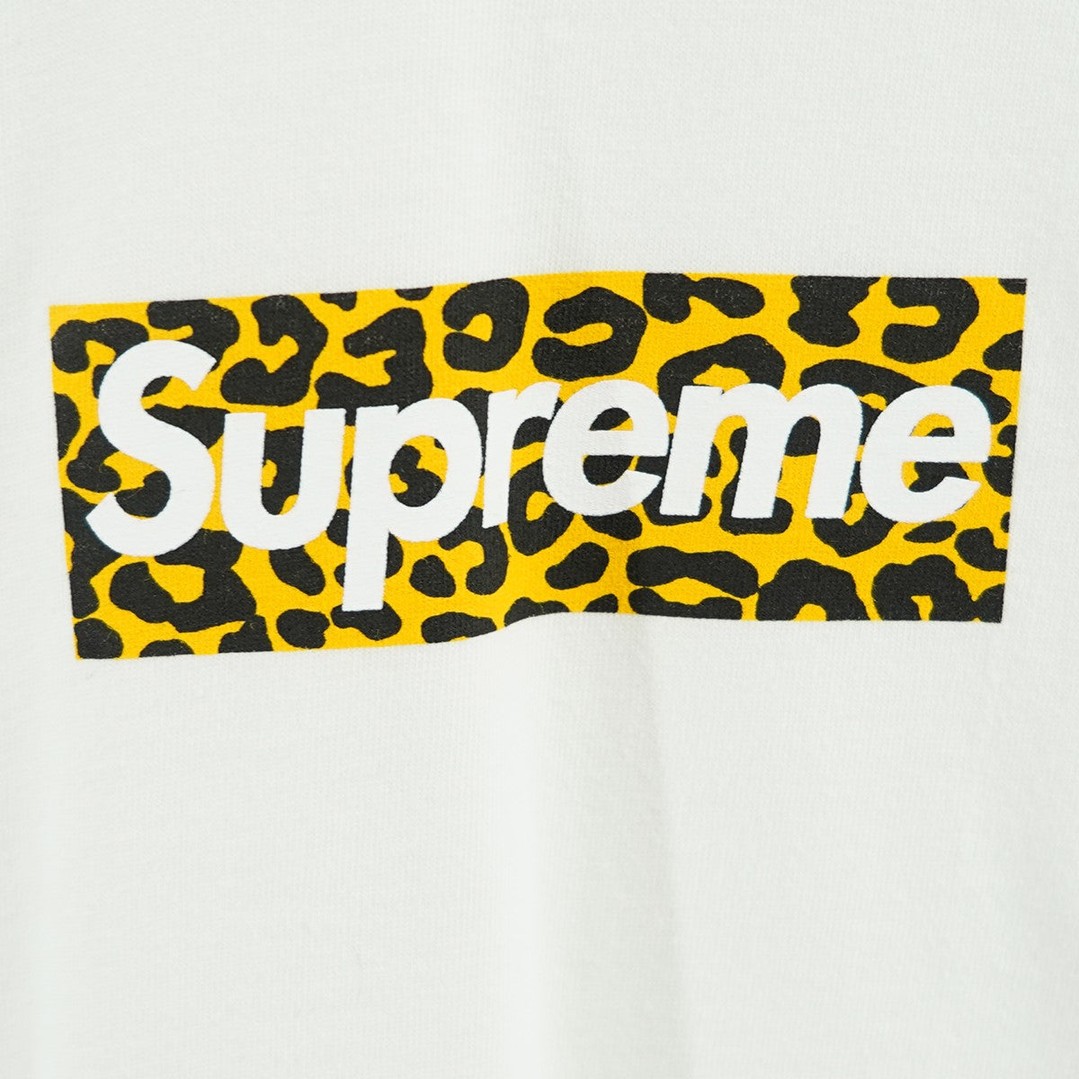 Supreme 24SS Shanghai Box Logo Tee上海オープン記念 レオパード ボックスロゴ Tシャツ 古着・中古-2枚目のアイテム画像