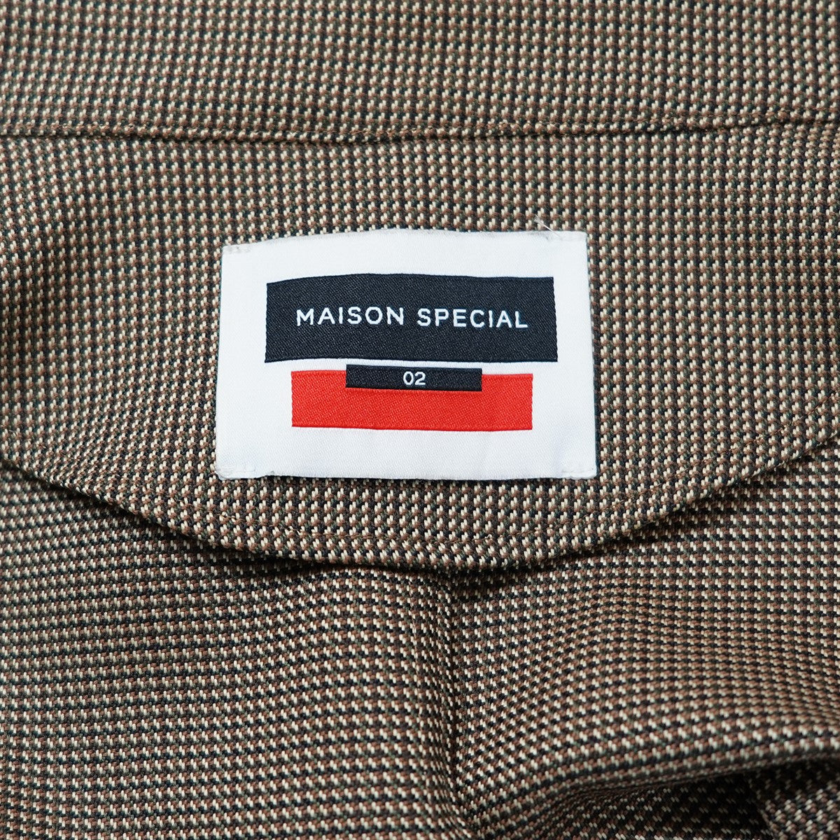 MAISON SPECIAL(メゾンスペシャル) プライムオーバー2WAYジップシャツ