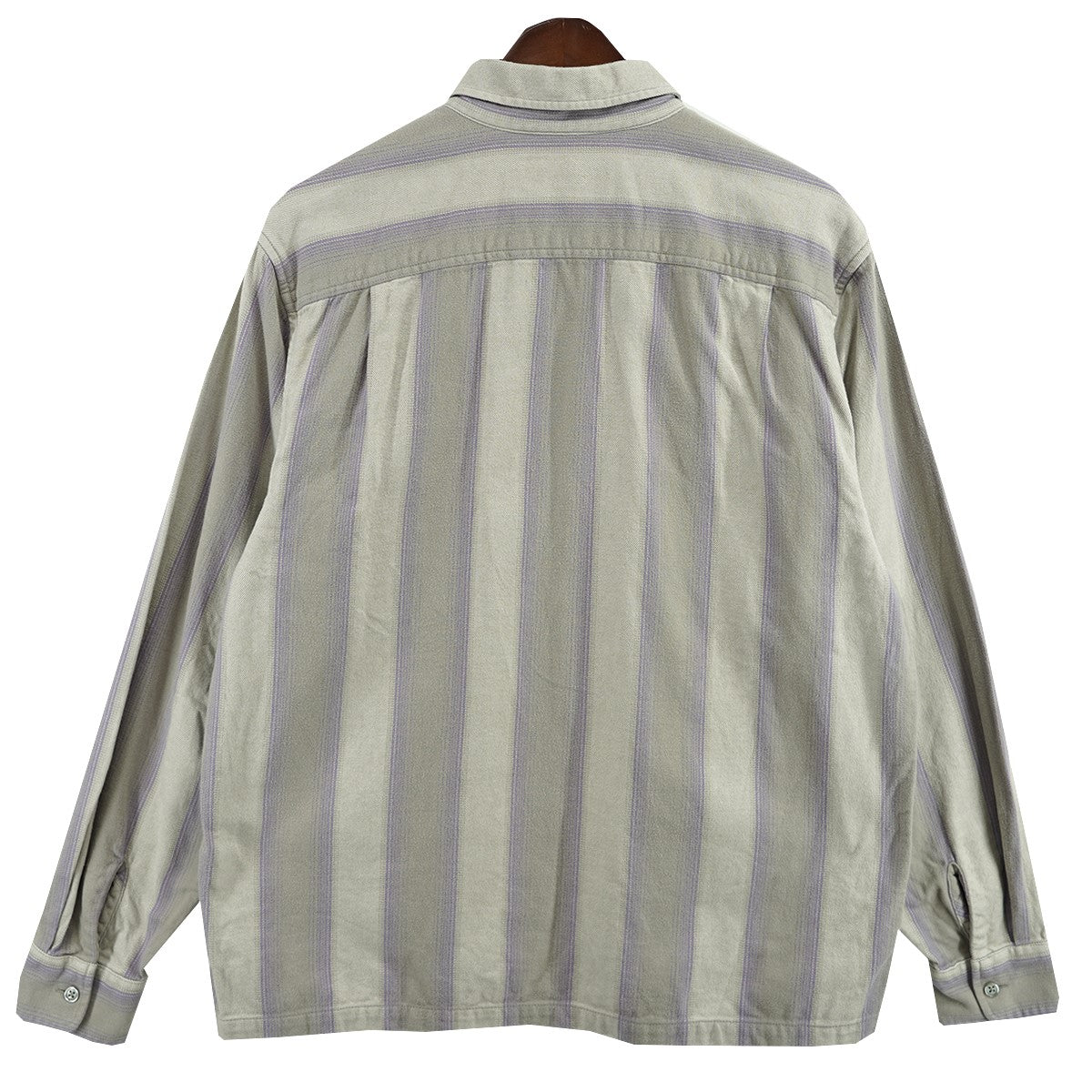 Supreme(シュプリーム) 23AW Stripe Flannel Zip Up Shirtロゴ