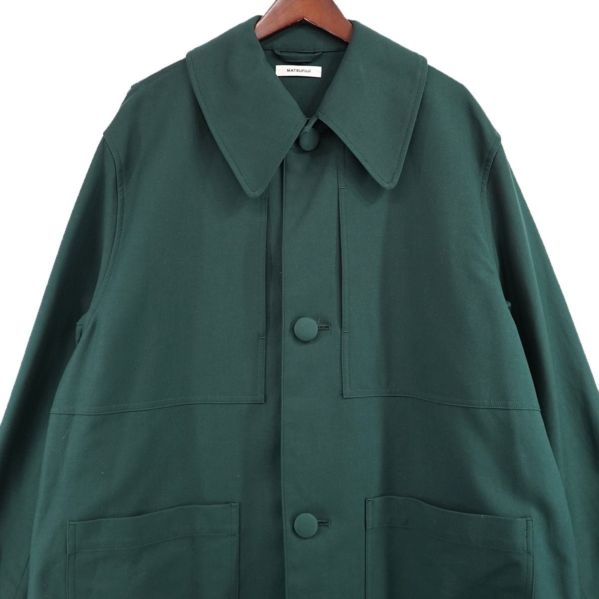 Cotton Soutien Collar Work Coatコットン ステンカラー ワーク コート