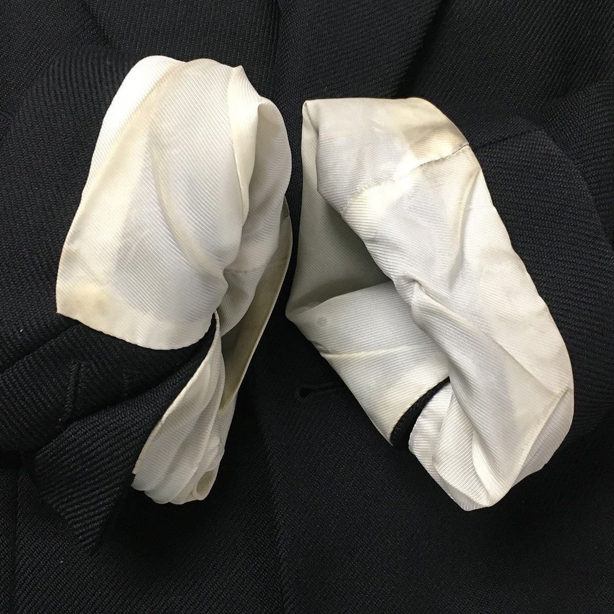 【白製】DRIS VAN NOTTEN/ドリスヴァンノッテン★絹ホルターネック dries van noten outsider art white denim pants | pelican