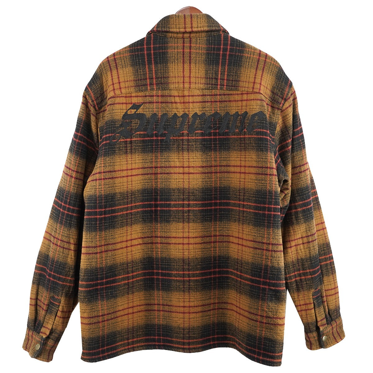 Supreme(シュプリーム) 23AW Lined Flannel Snap Shirtバック