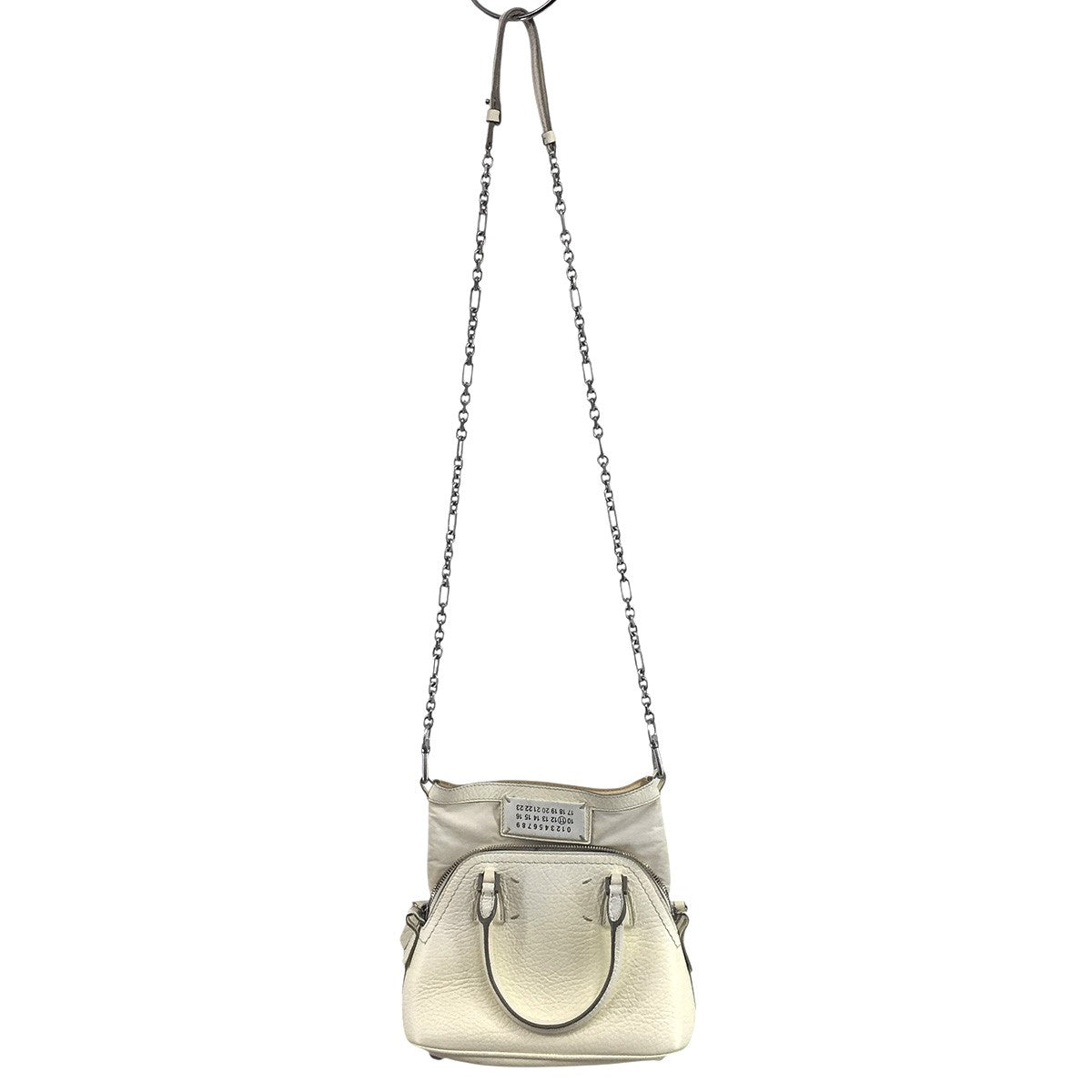 Maison Margiela☆5AC 2WAY ショルダーバッグ IVORY Maison Margiela メゾンマルジェラ ショルダーバッグ 2WAY 5AC