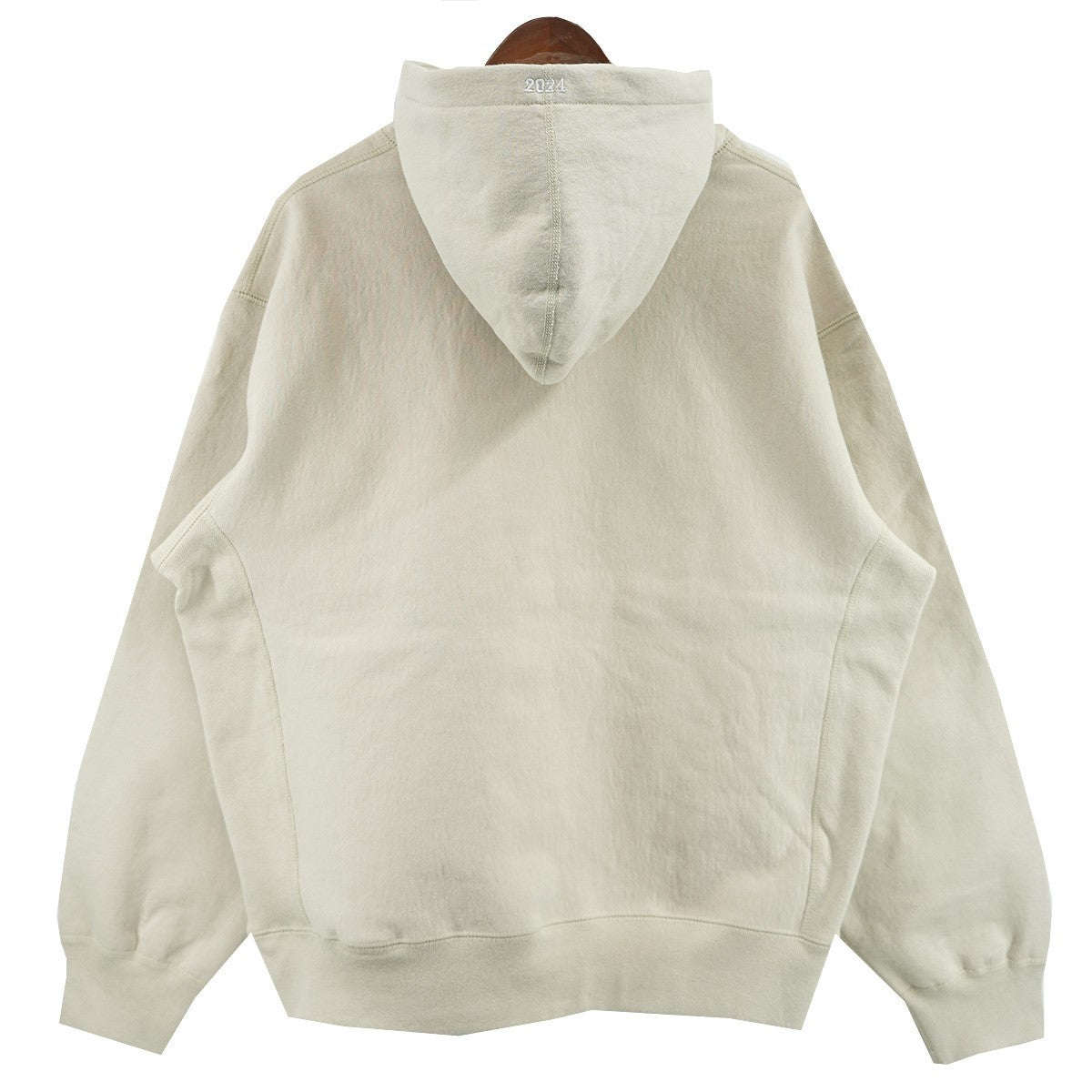 Supreme 24AW Box Logo Hooded Sweatshirt Stoneボックスロゴ フーデッドスウェットシャツ ボックス ロゴ パーカー 古着・中古-4枚目のアイテム画像