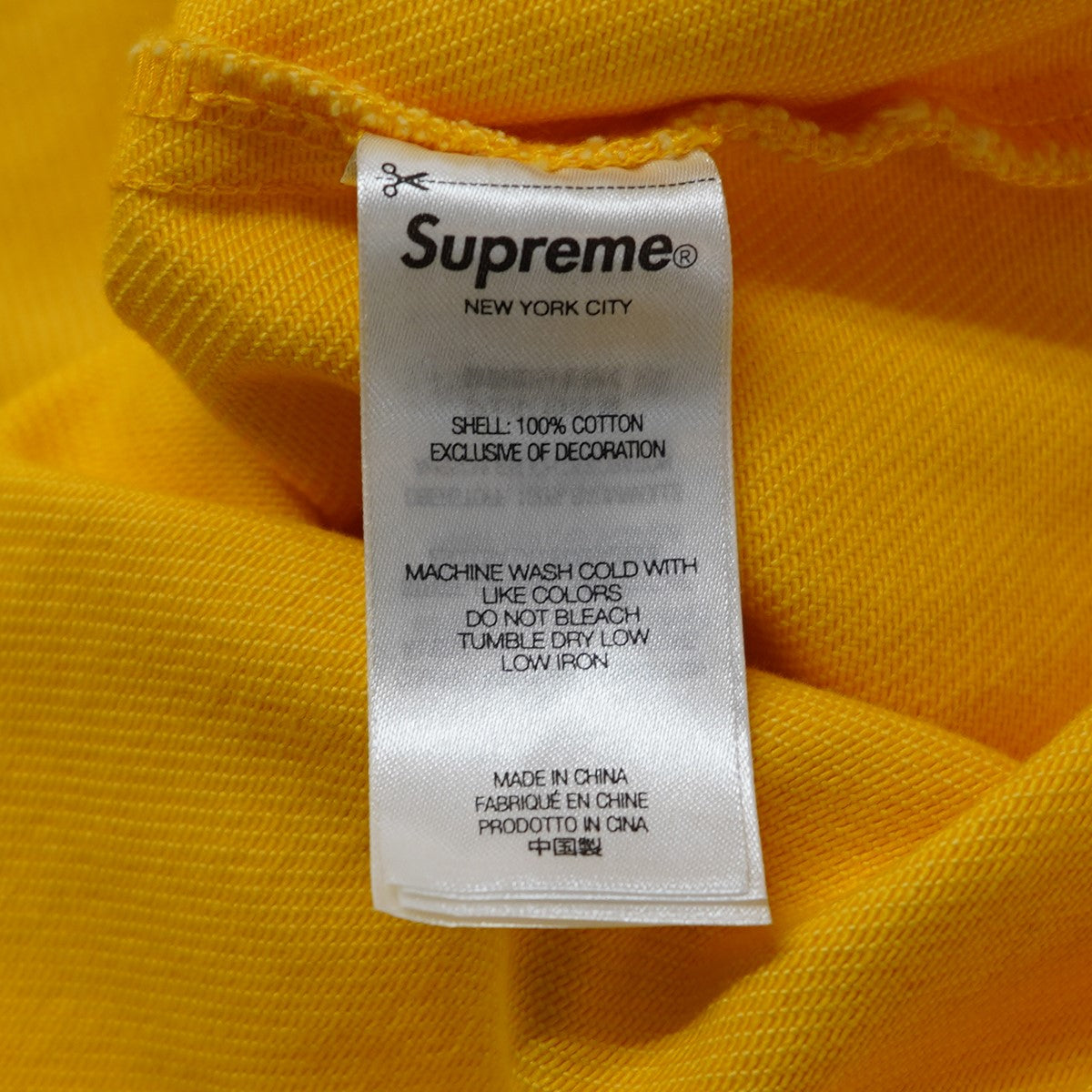 Supreme 24SS Arc Denim Coaches Jacket Yellowアーチ ロゴ Logo デニム コーチジャケット 古着・中古-10枚目のアイテム画像