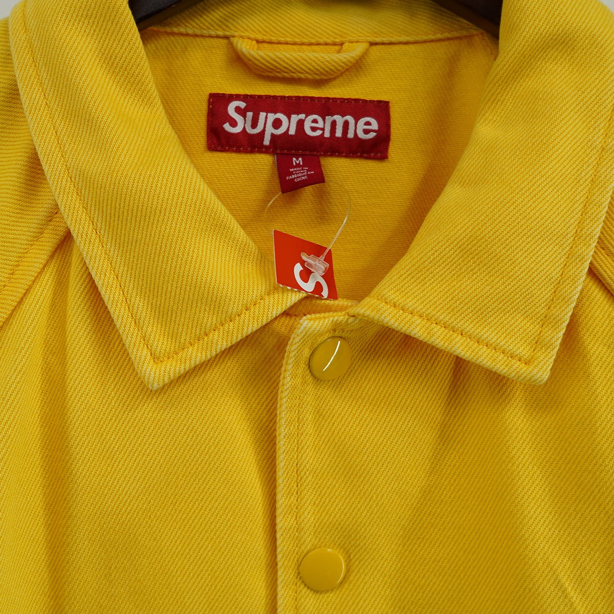 Supreme 24SS イエローアーチデニムコーチジャケット　Sサイズ Supreme(シュプリーム) 24SS Arc Denim Coaches Jacket Yellow