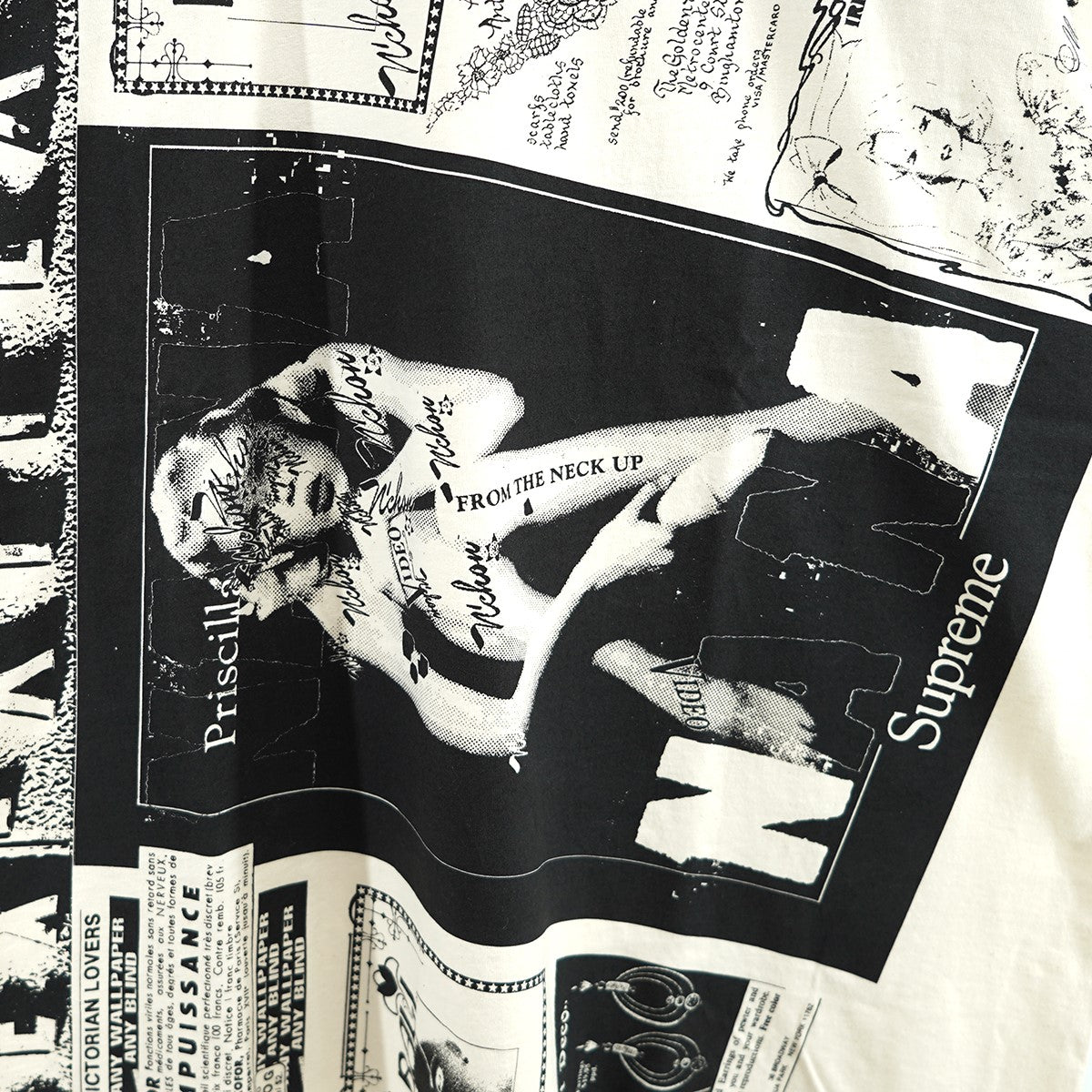 【新品】 Supreme 24SS Collage Tee 黒 S Supreme Collage Tee (SS24) - $40