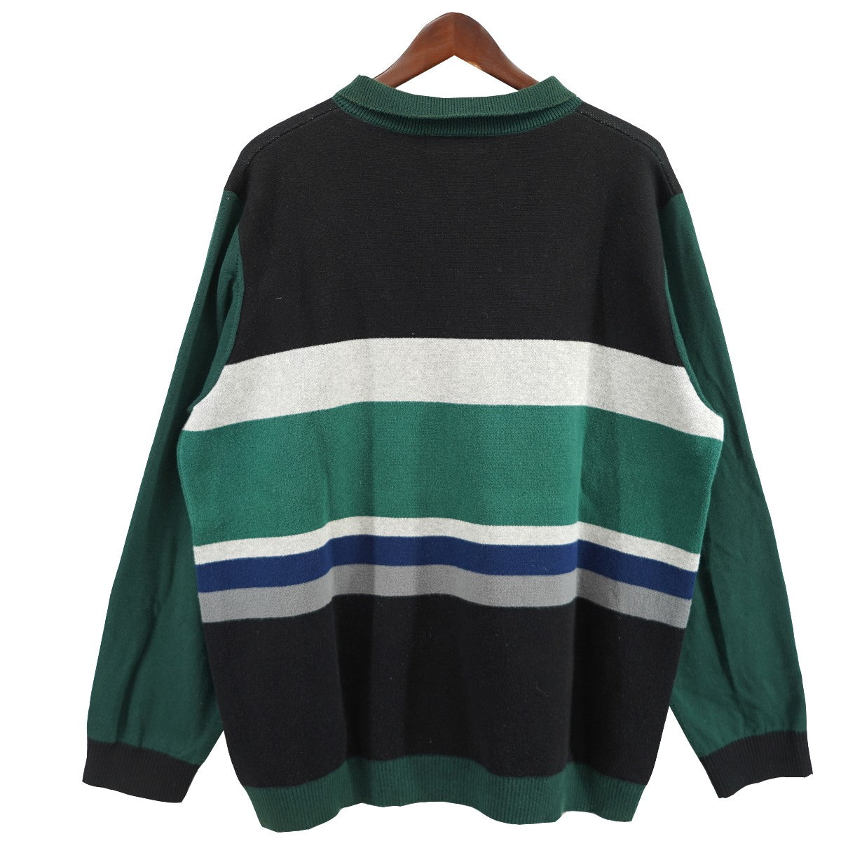 最終価格 TTT_MSW 22AW Border Knit Cardigan L TTT MSW(ティーモダンストリートウエア) Border Knit Cardigan