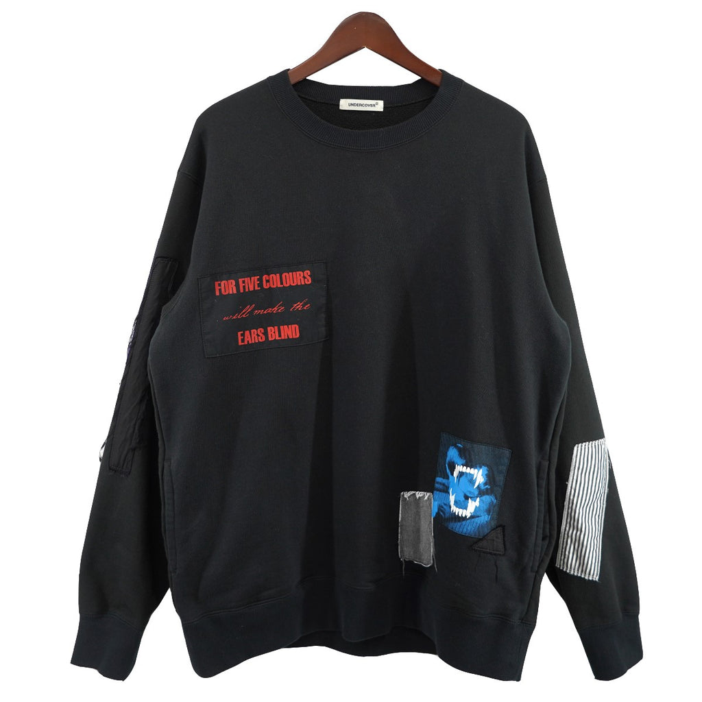 UNDERCOVER(アンダーカバー) 25SS ランダムプリントパッチスウェット  