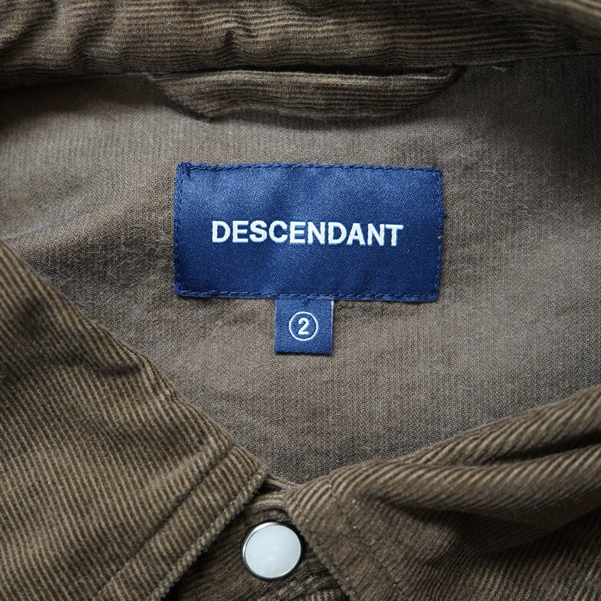 DESCENDANT/KENNEDY'S CORDUROY B.D. LS SHIRT (NAVY)