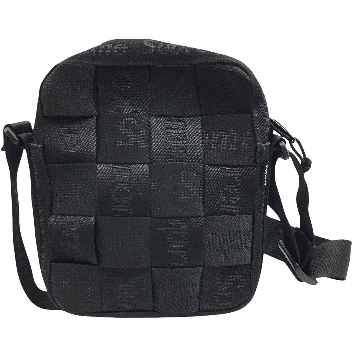 Supreme 23SS Woven Shoulder Bagロゴ ウーブン ショルダー バッグ 鞄 古着・中古-2枚目のアイテム画像