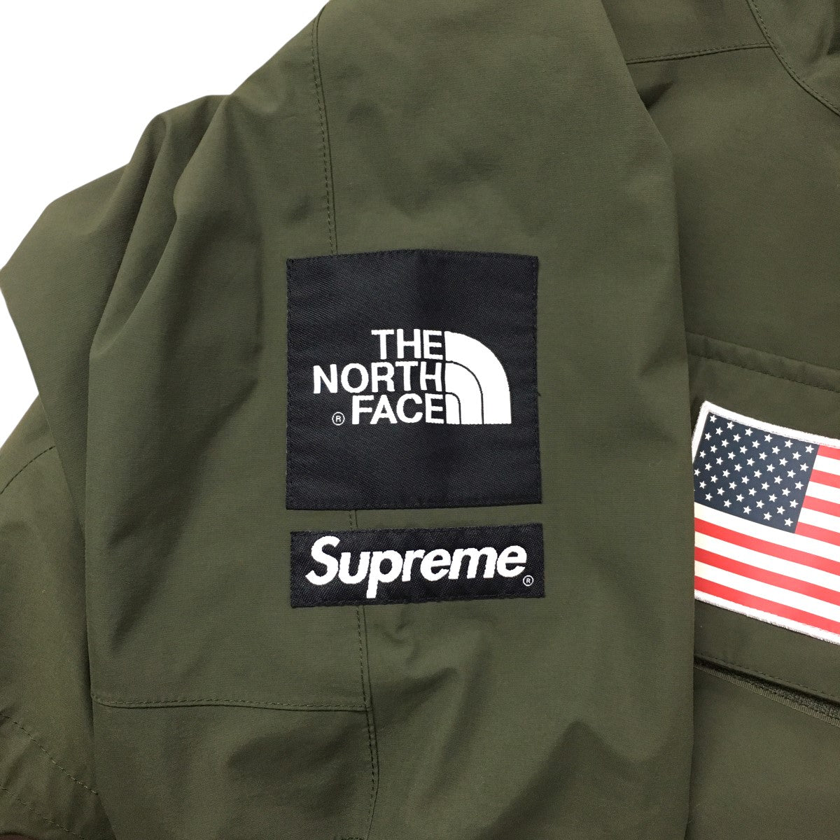 THE NORTH FACE ボリビア国旗ジャケット Supreme×THE NORTH FACE 17SS Trans Antarctica Expedition Gore