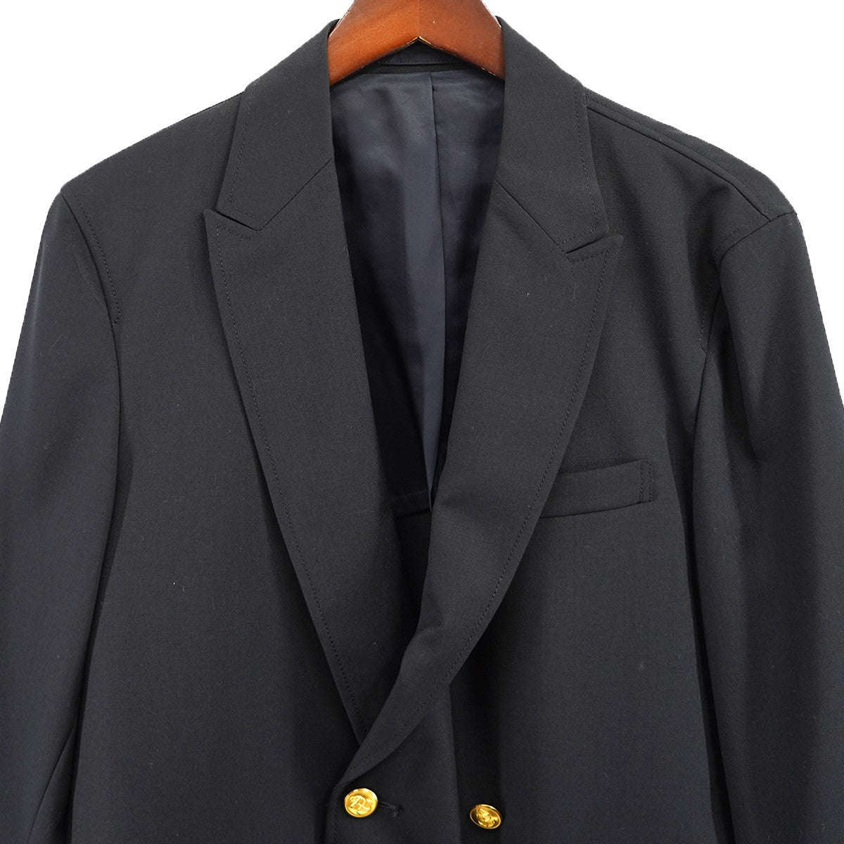 ☆未使用級☆ビームスプラス　ブレザー　24SS　銀ボタン　M　ブラック おすすめのブレザーライトウェイト版。｜BEAMS PLUS（ビームス
