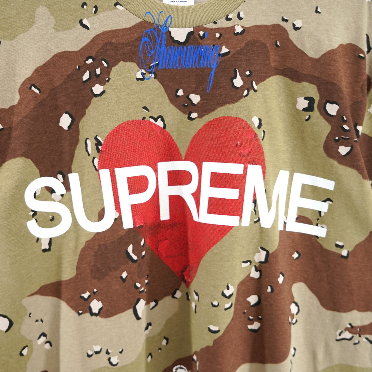 Supreme(シュプリーム) 25SS Announcing Tee ハート ロゴ