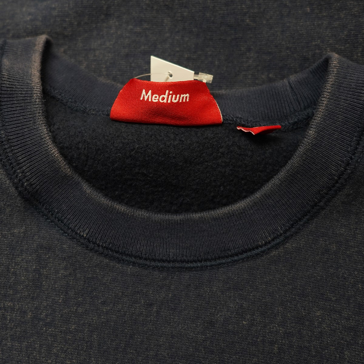 Supreme 25SS Washed Box Logo Crewneckウォッシュド 加工 ボックスロゴ クルーネック スウェット トレーナー 古着・中古-7枚目のアイテム画像