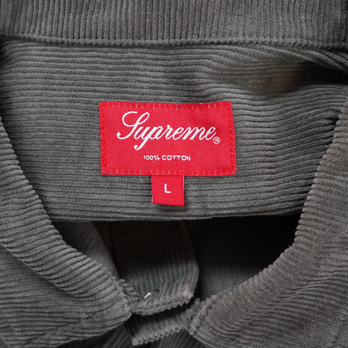 Supreme コーデュロイ長袖シャツ Supreme シュプリーム 25SS Washed Corduroy Shirt ウォッシュド