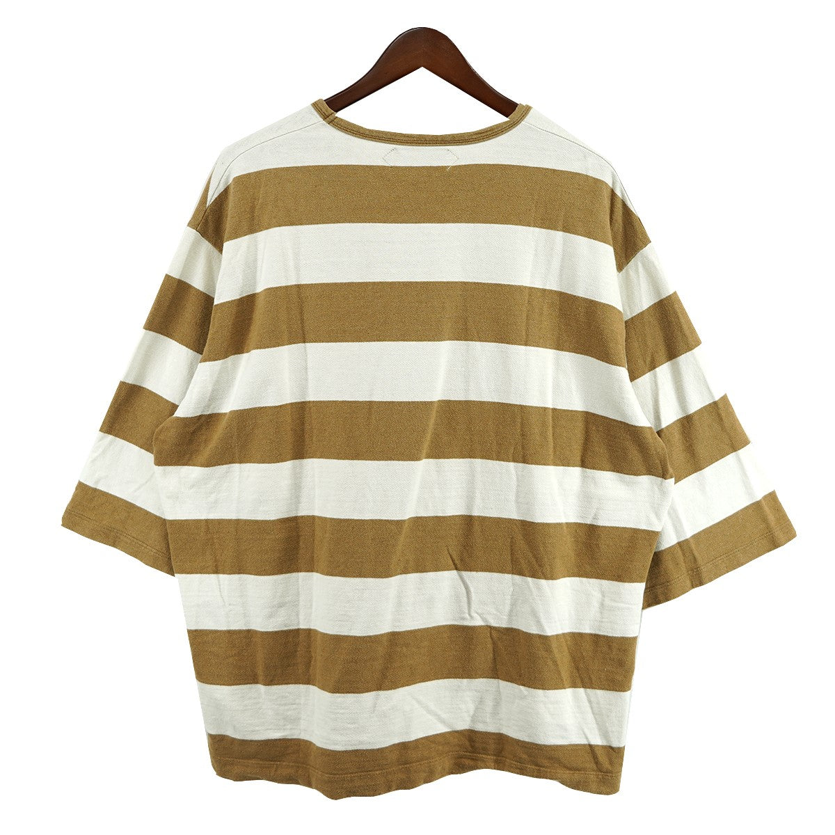AUBERGE ワイドボーダーTシャツ 古着・中古-2枚目のアイテム画像
