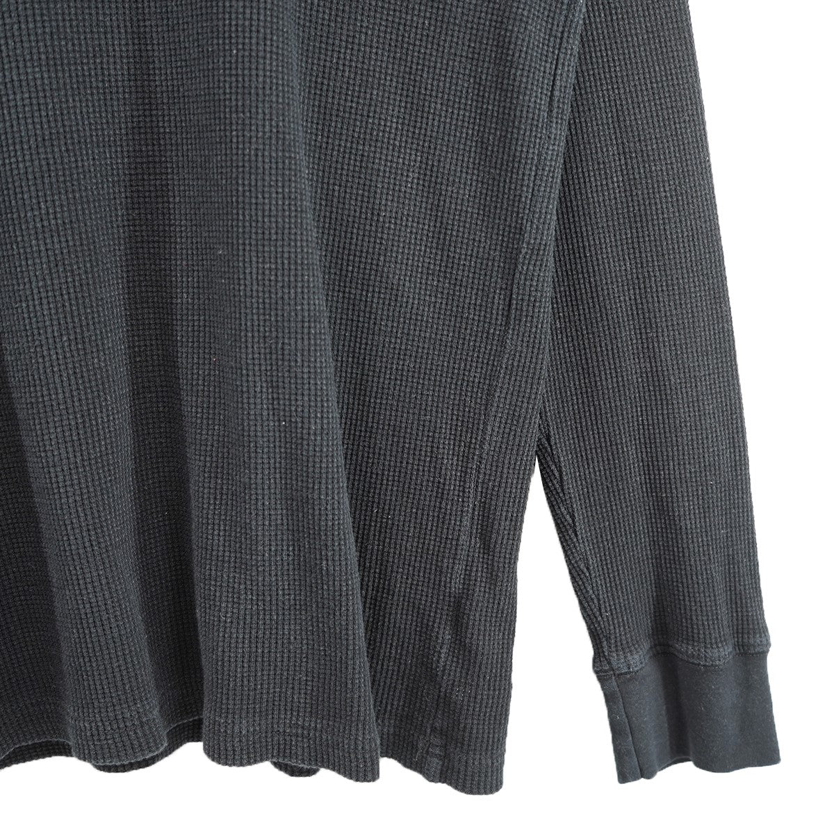 Schiesser ヘンリーネック ロングスリーブ ロンT 長袖Tシャツ 古着・中古-4枚目のアイテム画像
