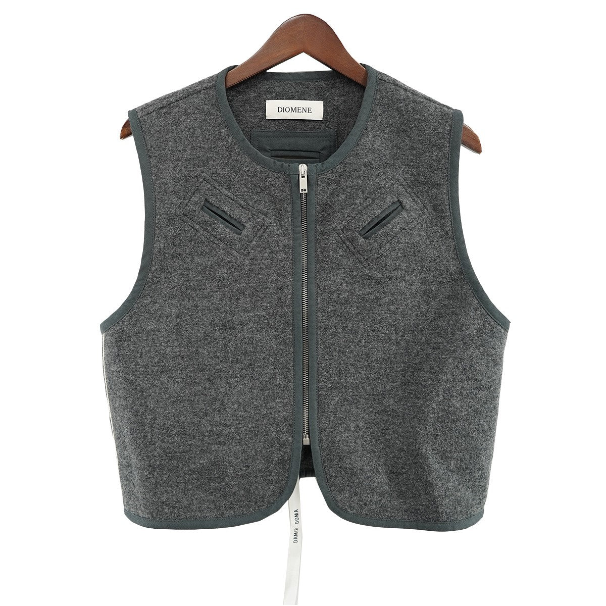 24AW ウール パイピング ベスト