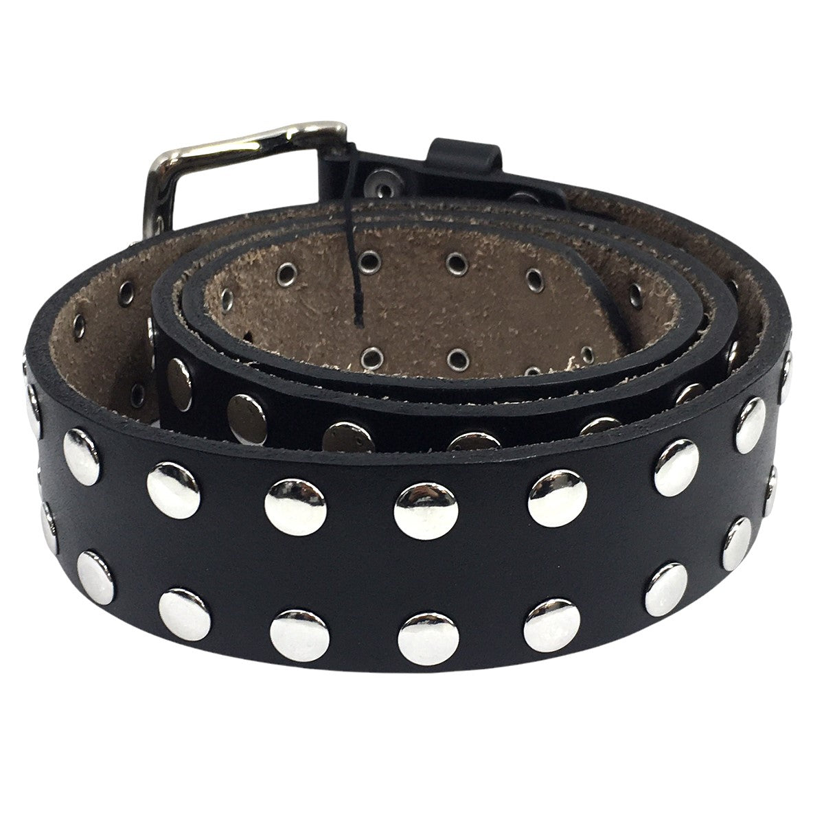 stussy 8 Ball Studded Beltエイトボール スタッズ レザー ベルト 古着・中古-4枚目のアイテム画像