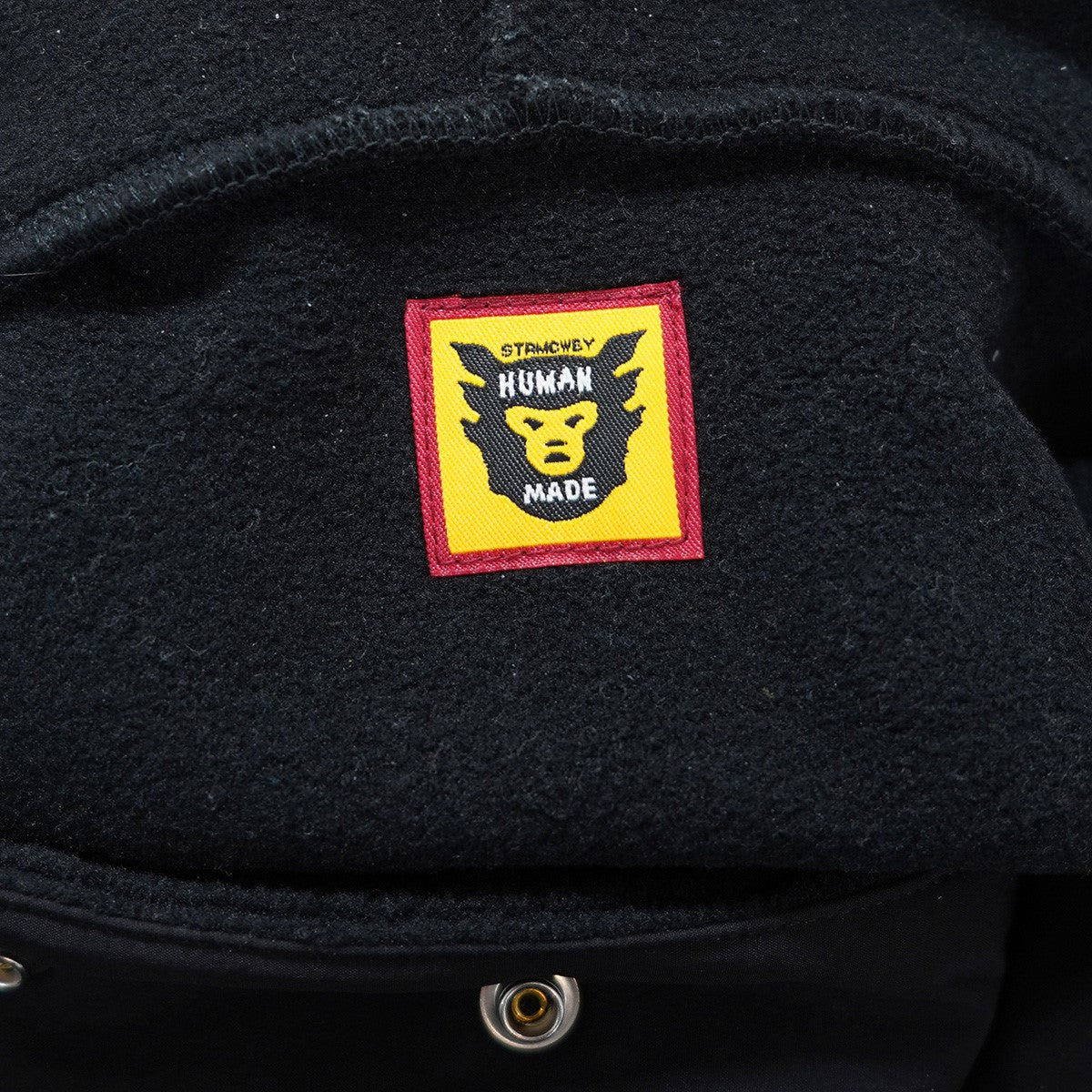 HUMAN MADE(ヒューマンメイド) 24AW Fleece Hoodie フリース ベア ロゴ